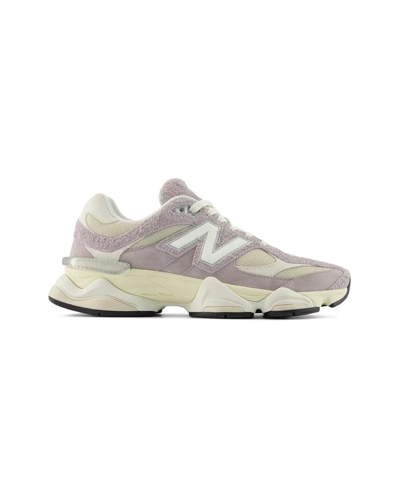 New Balance 9060 Suede Panelled Sneakers Purple