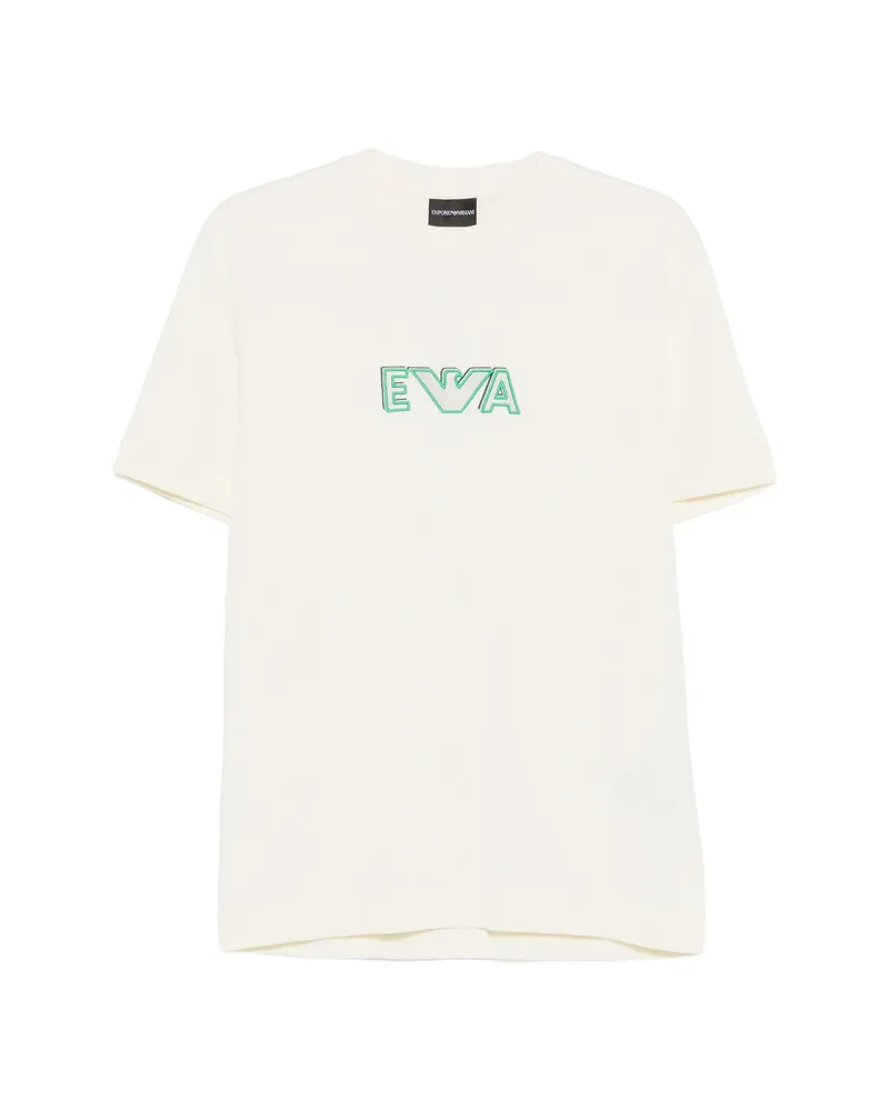 Emporio Armani Logo T-shirt Yellow