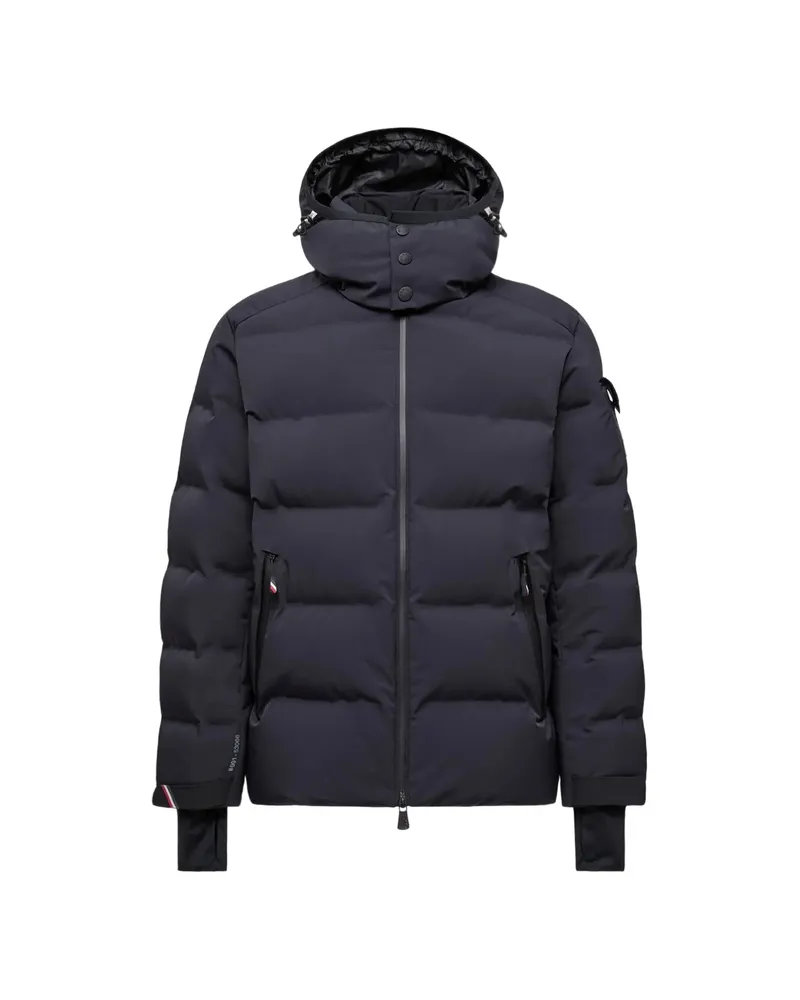Moncler Montgetech Hooded Insulated Ski Jacket Blue