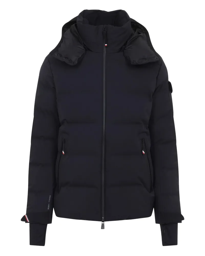 Moncler Montgetech Hooded Insulated Ski Jacket Blue