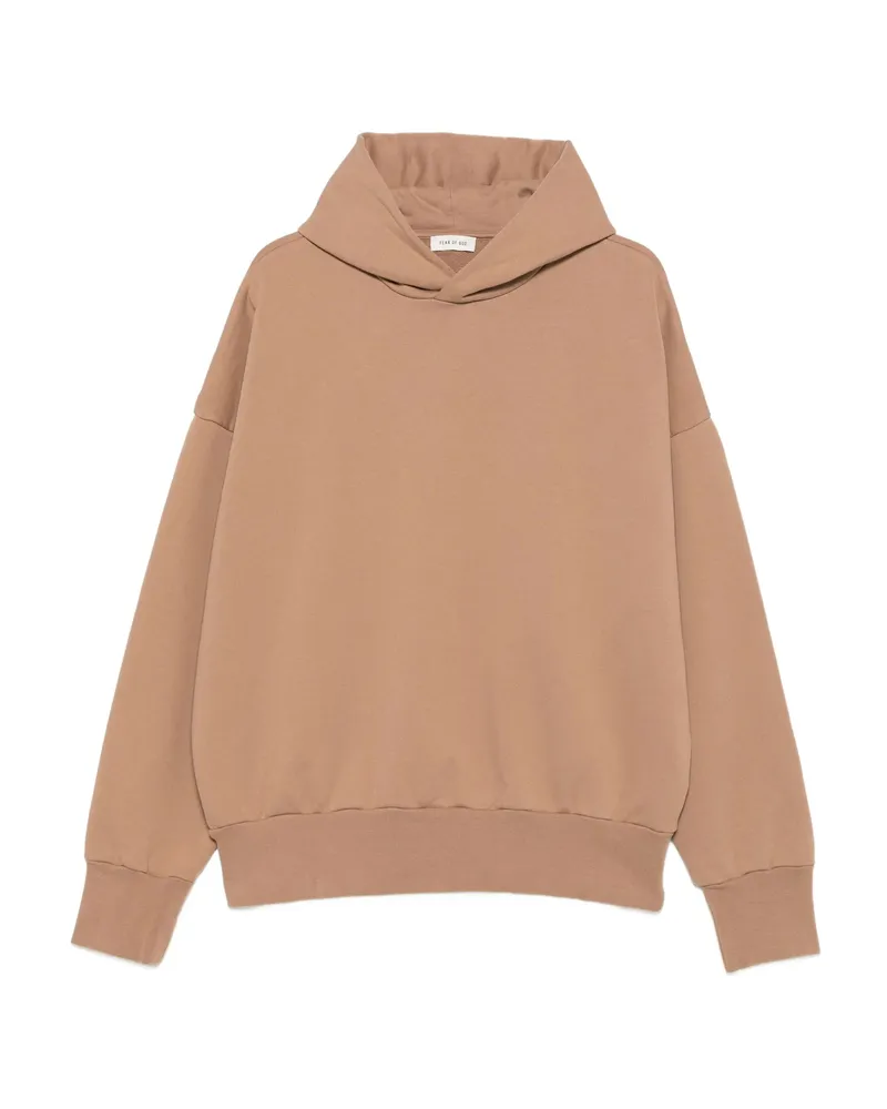 Fear of God Cotton Hoodie Neutrals