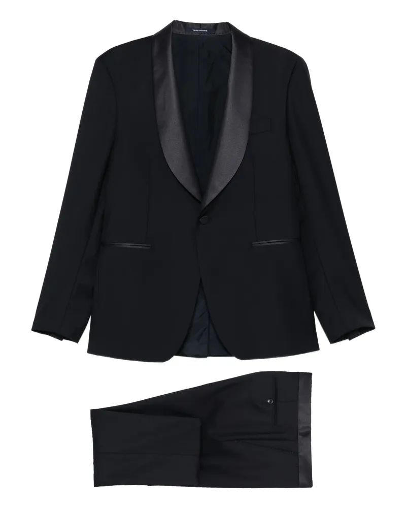 Tagliatore Shawl-lapel Tuxedo Suit Blue