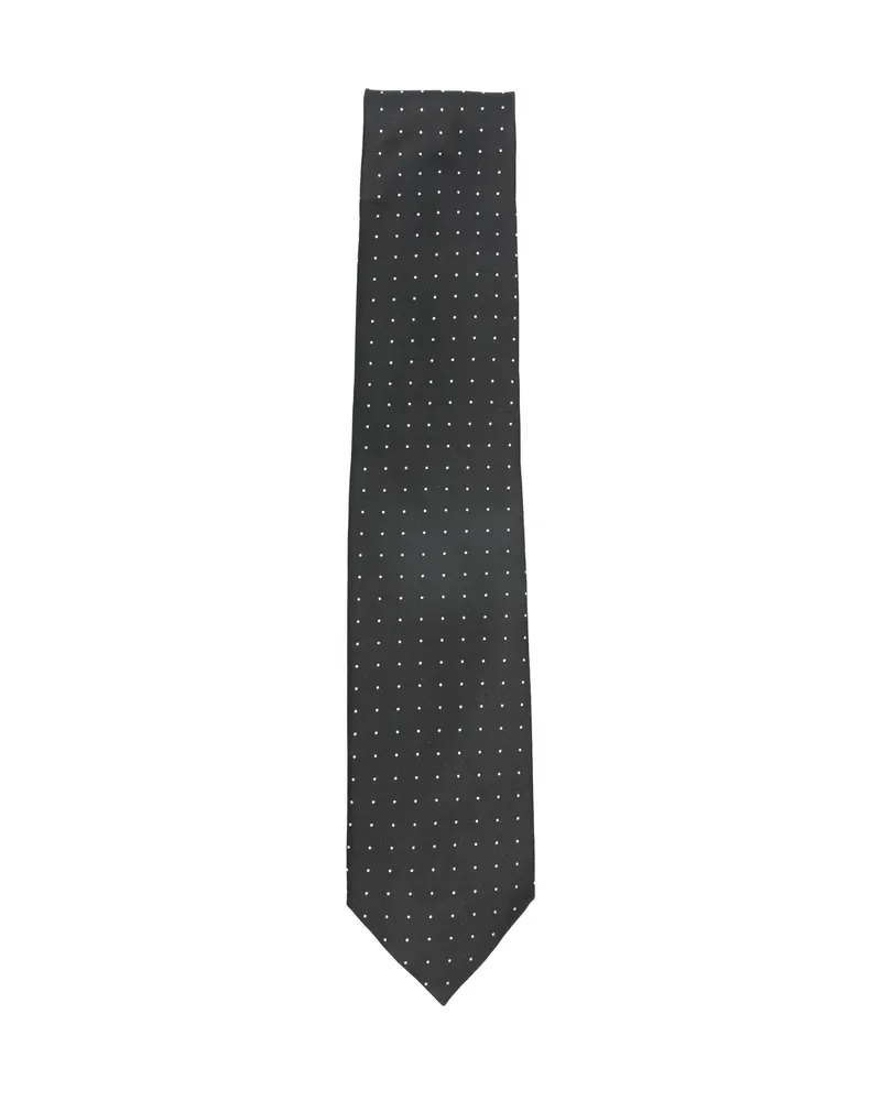 Tom Ford Polka-dot Tie Black