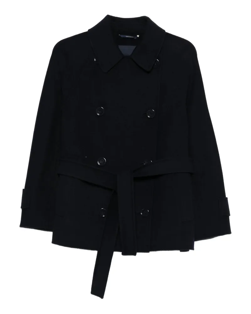 Max Mara Louise Double-breasted Coat Black