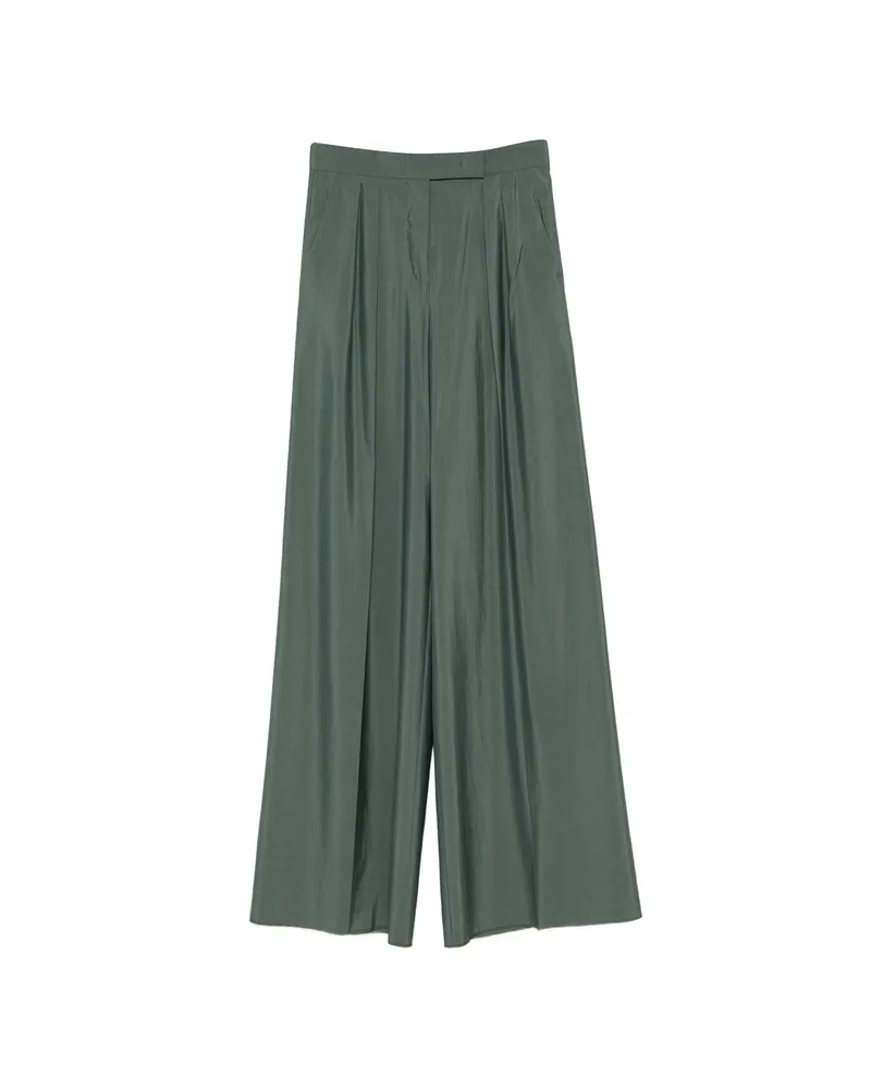 Max Mara Mxmgiallo Pocket Trousers Green