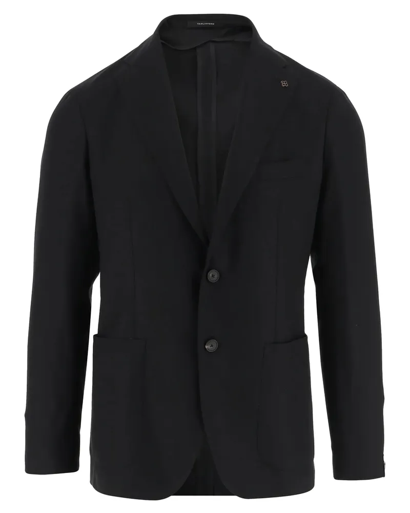 Tagliatore Single-breasted Blazer Black