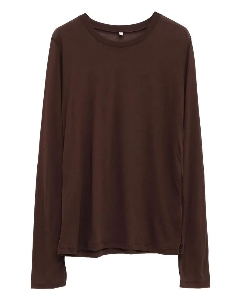 Baserange Long Sleeve T-shirt Brown