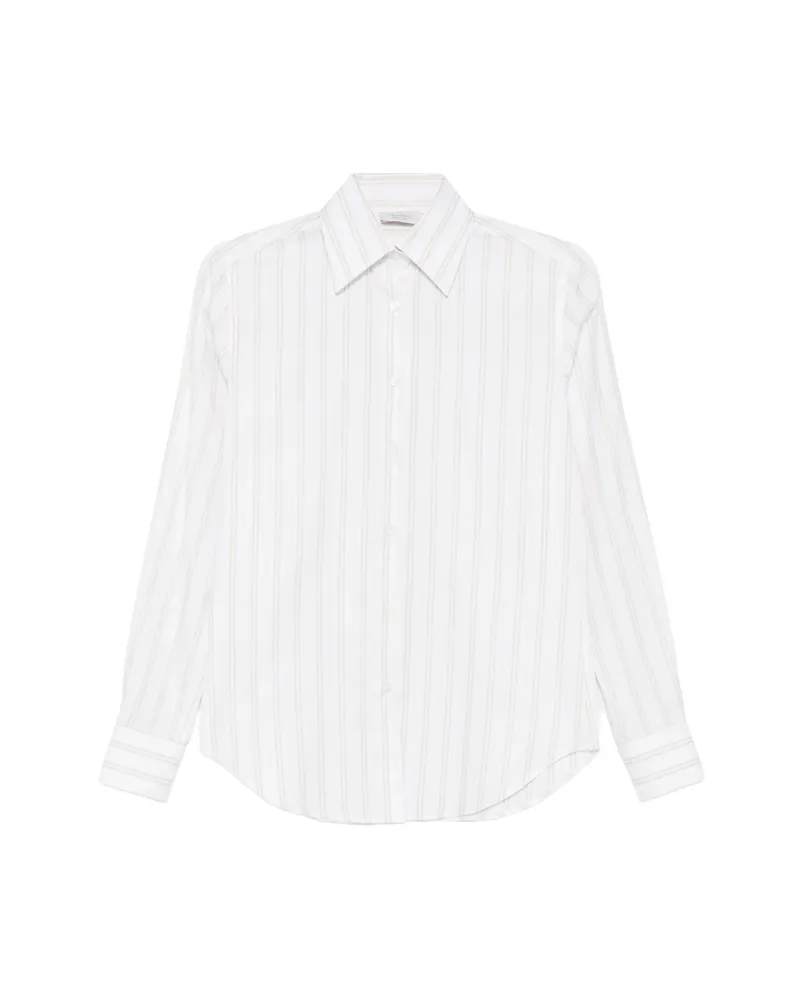 MAZZARELLI Striped Shirt White
