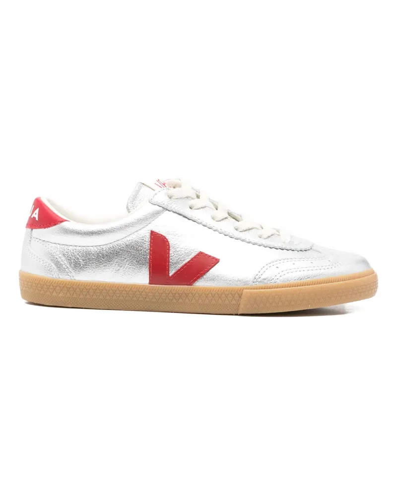 VEJA Volley Leather Silver Pepper Sneakers Silver