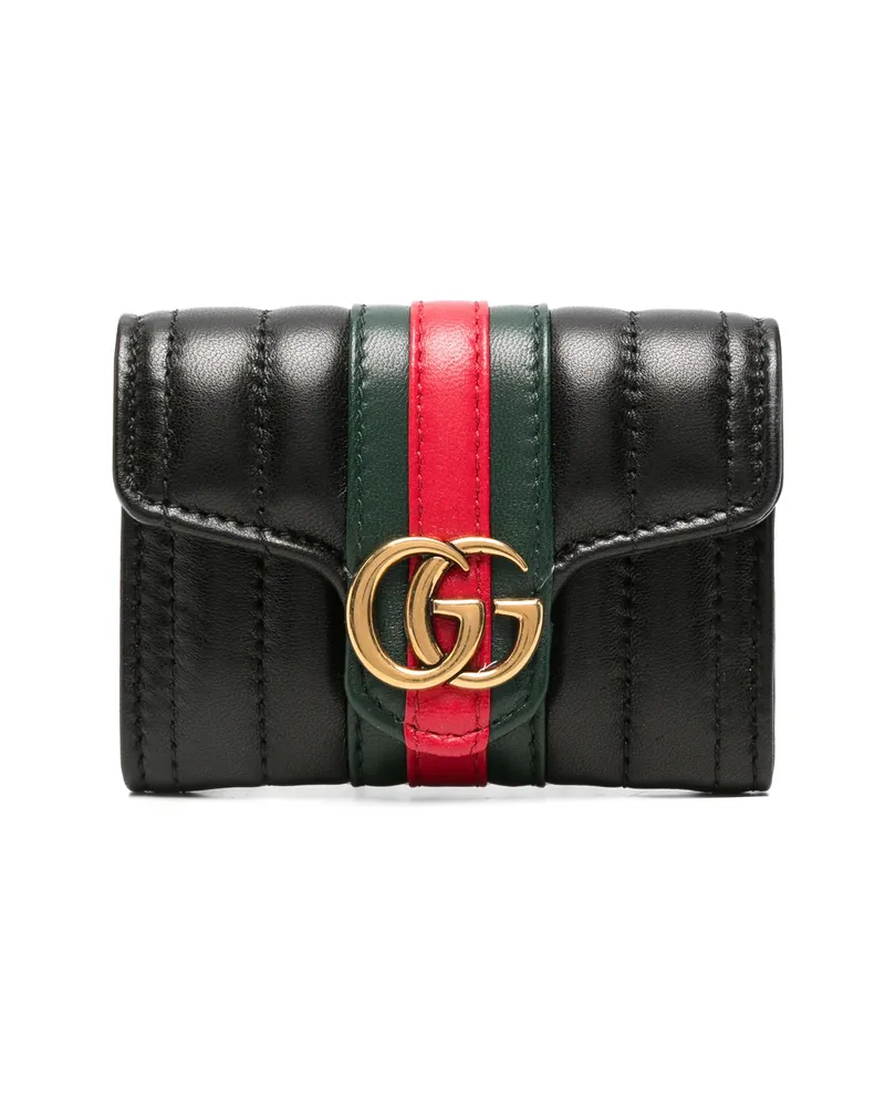 Gucci GG Marmont Quilted Wallet Black