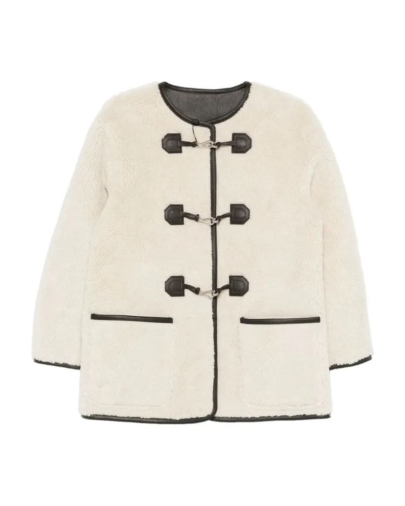 Dunst Toggle Jacket White