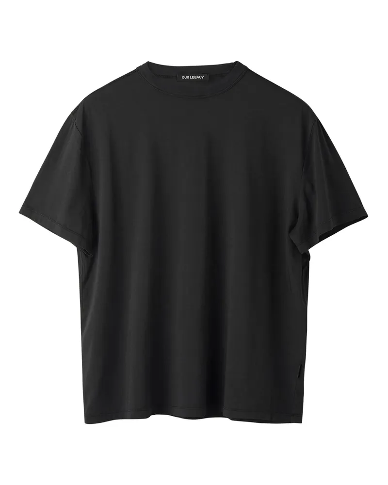 Our Legacy Cotton T-Shirt Black
