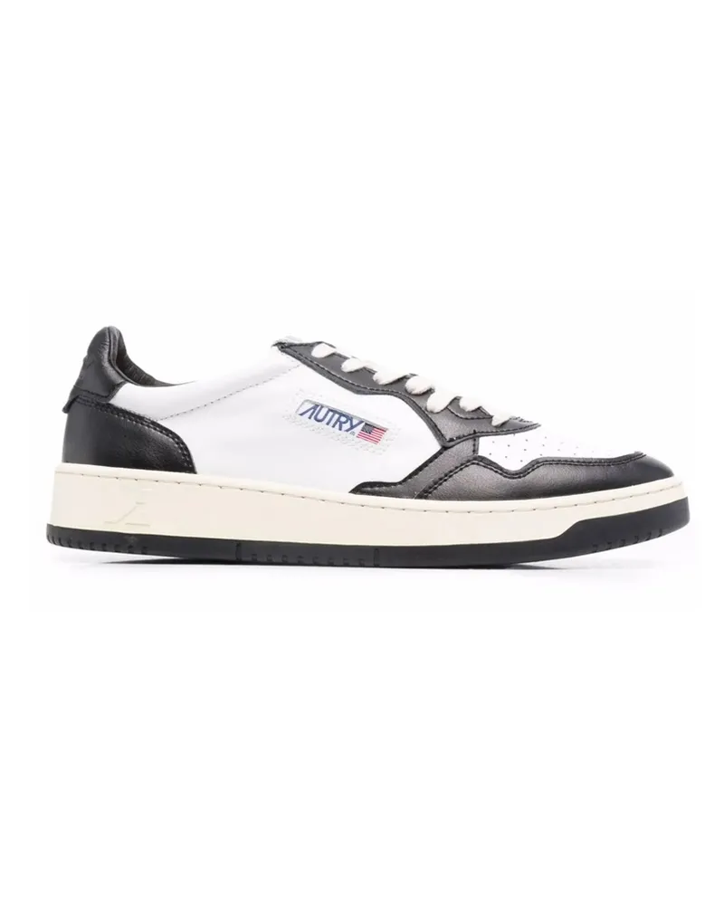 AUTRY Medalist Low "White/Black White