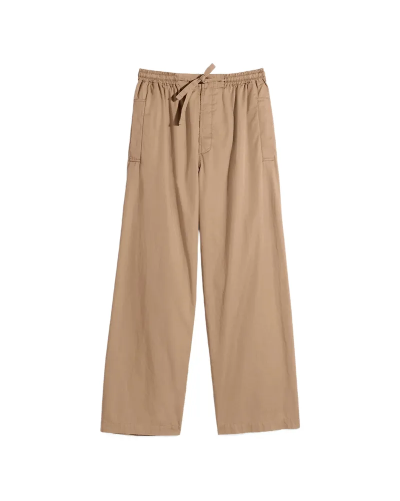 Christophe Lemaire Drawstring Trousers Neutrals