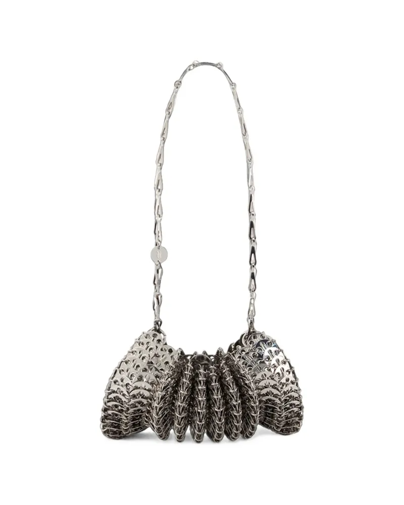 Paco Rabanne Chain Shoulder Bag Silver