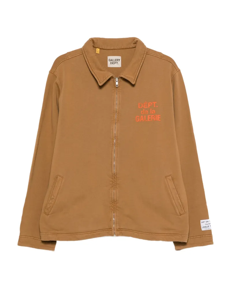GALLERY DEPT. Zip-up Jacket Brown