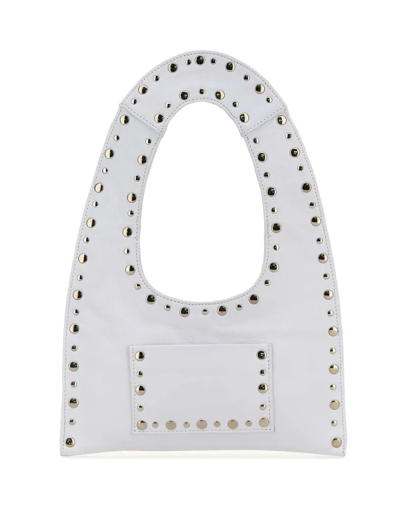 GIMAGUAS Mini Franca Tote Bag White