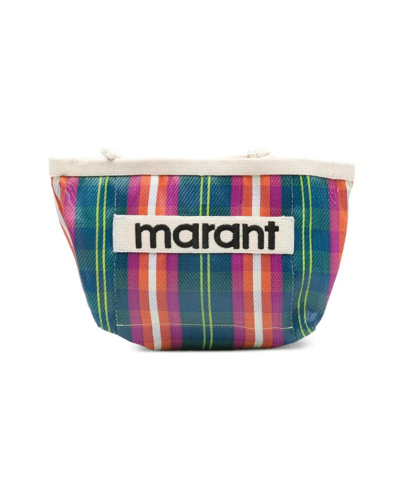 Isabel Marant Powden Clutch Bag Blue
