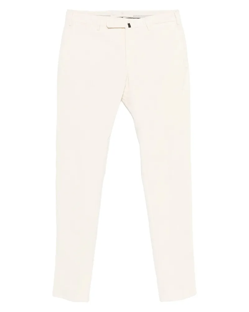 Incotex Stretch-cotton Trousers Neutrals