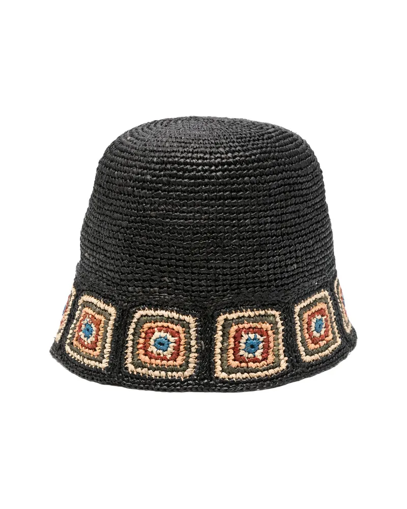 IBELIV Panelled-trim Hat Black