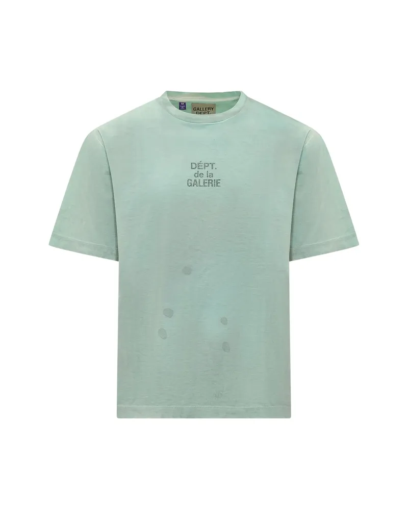 GALLERY DEPT. Logo-print T-shirt Blue
