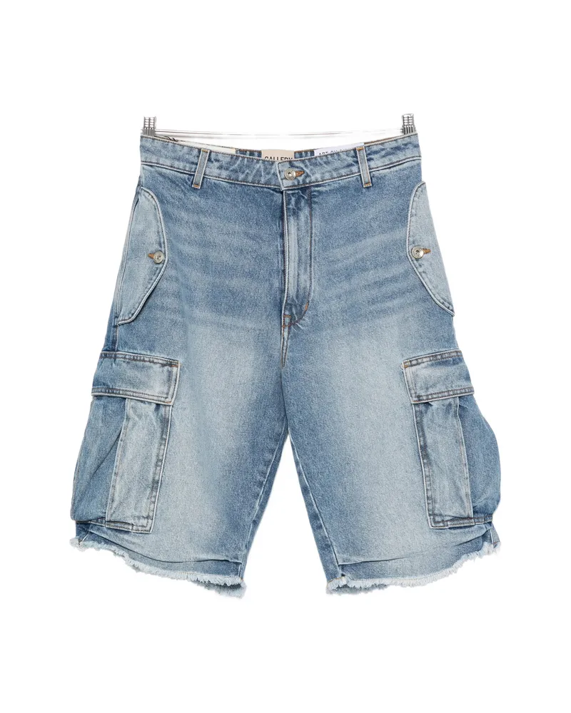 GALLERY DEPT. Cargo Raw-cut Shorts Blue