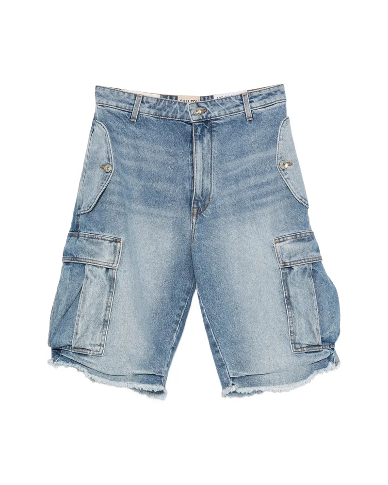 GALLERY DEPT. Cargo Raw-cut Shorts Blue