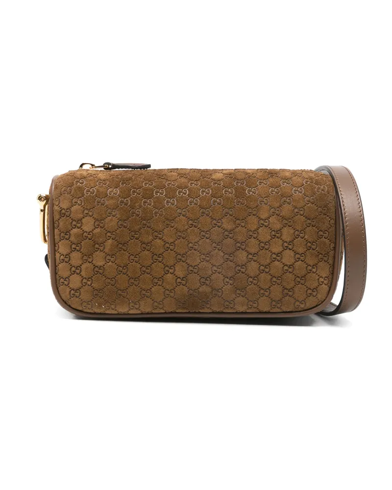 Gucci Mini GG-logo Cross Body Bag Brown