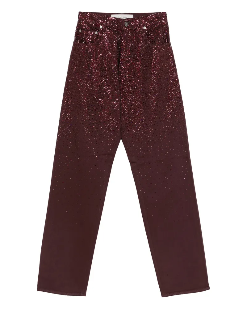 Golden Goose Sequin-embellished Jeans Purple