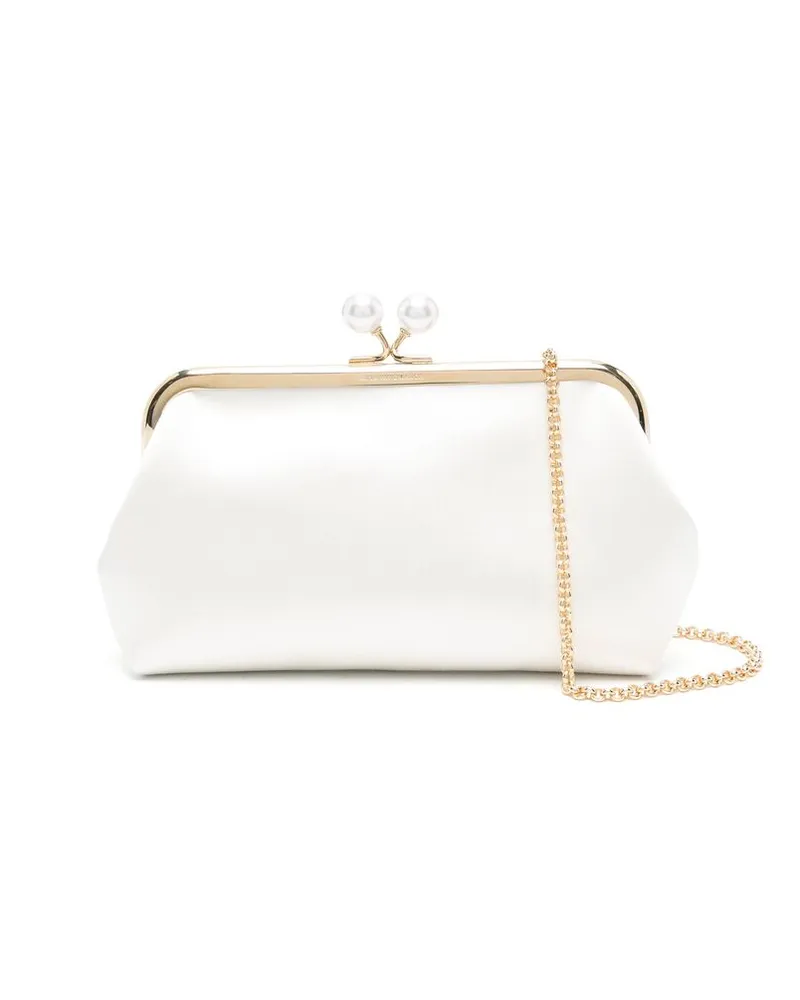 Anya Hindmarch Maud Clutch Bag White