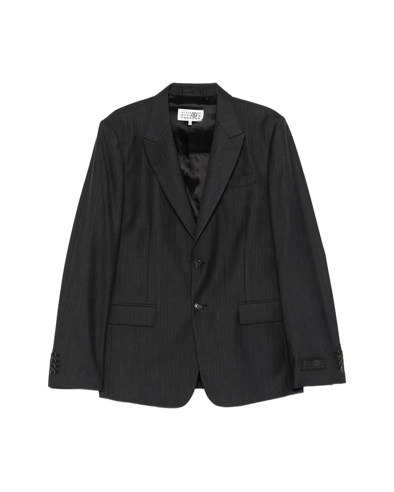 Maison Margiela Single-breasted Blazer Grey