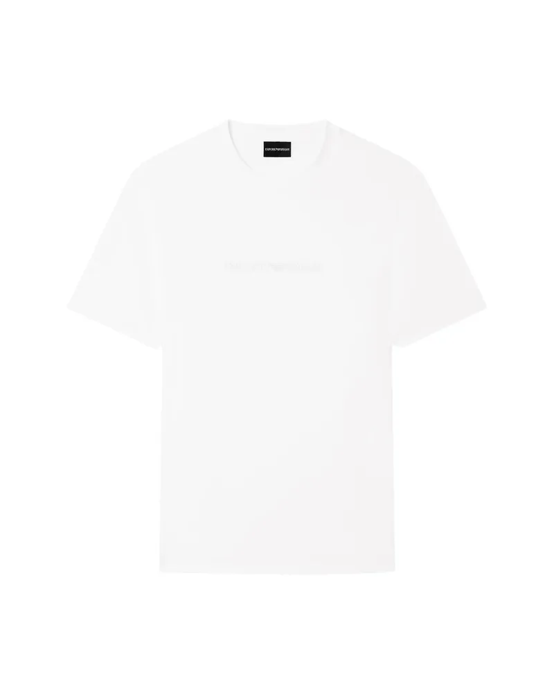 Emporio Armani Logo-detail T-shirt White