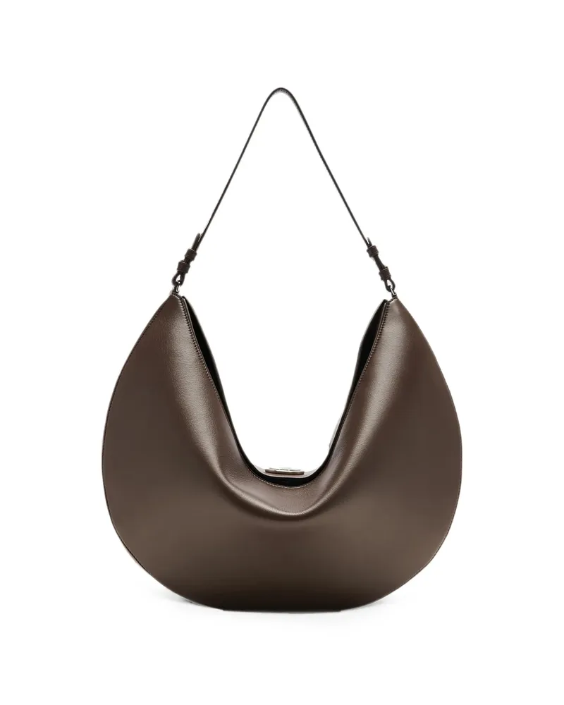 Jacquemus The Ovalo Shoulder Bag Brown