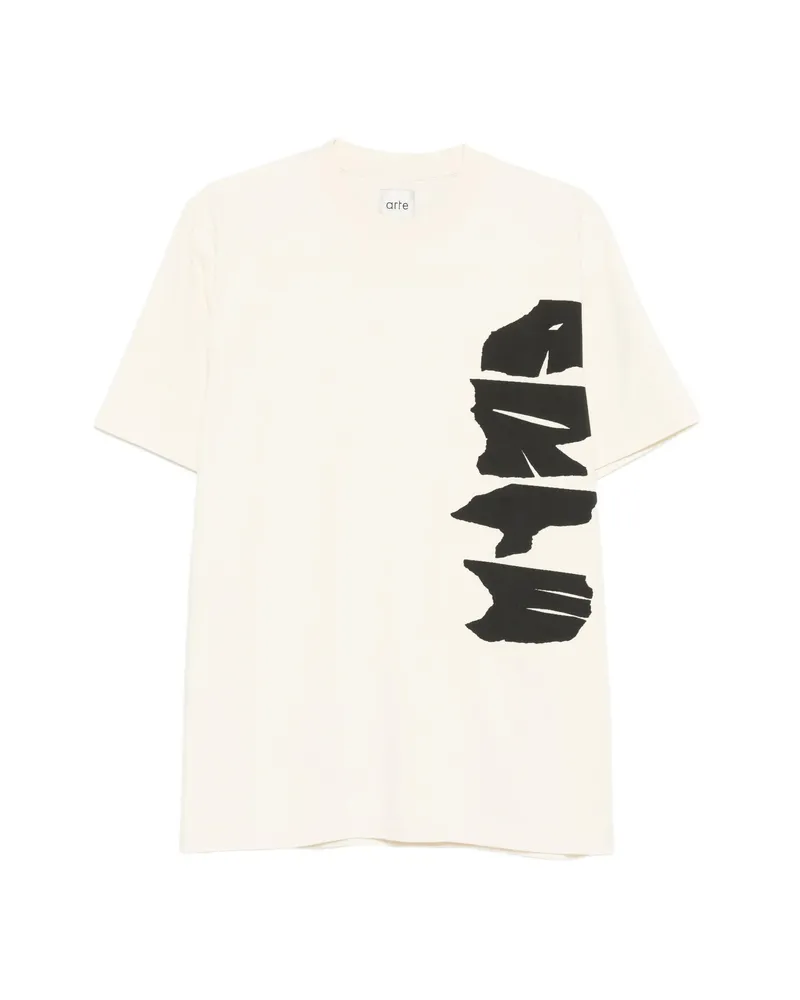 Arte Antwerp Graphic Print T-shirt White