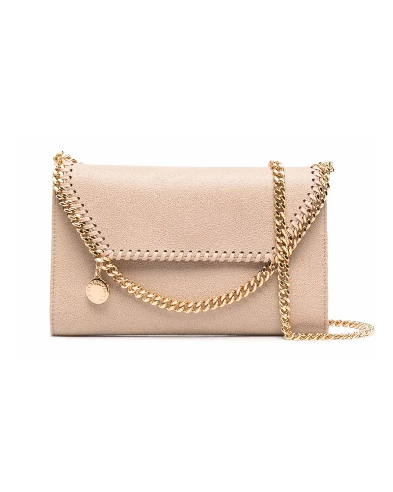 Stella McCartney Falabella Wallet Crossbody Bag Neutrals