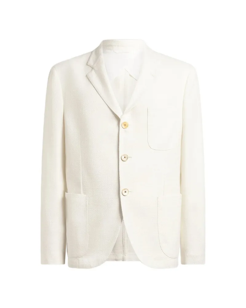 Etro Single-breasted Blazer White