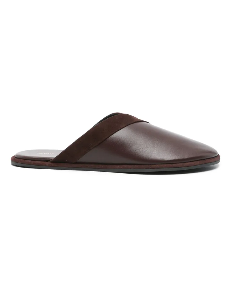 NEOUS Atik Mules Brown