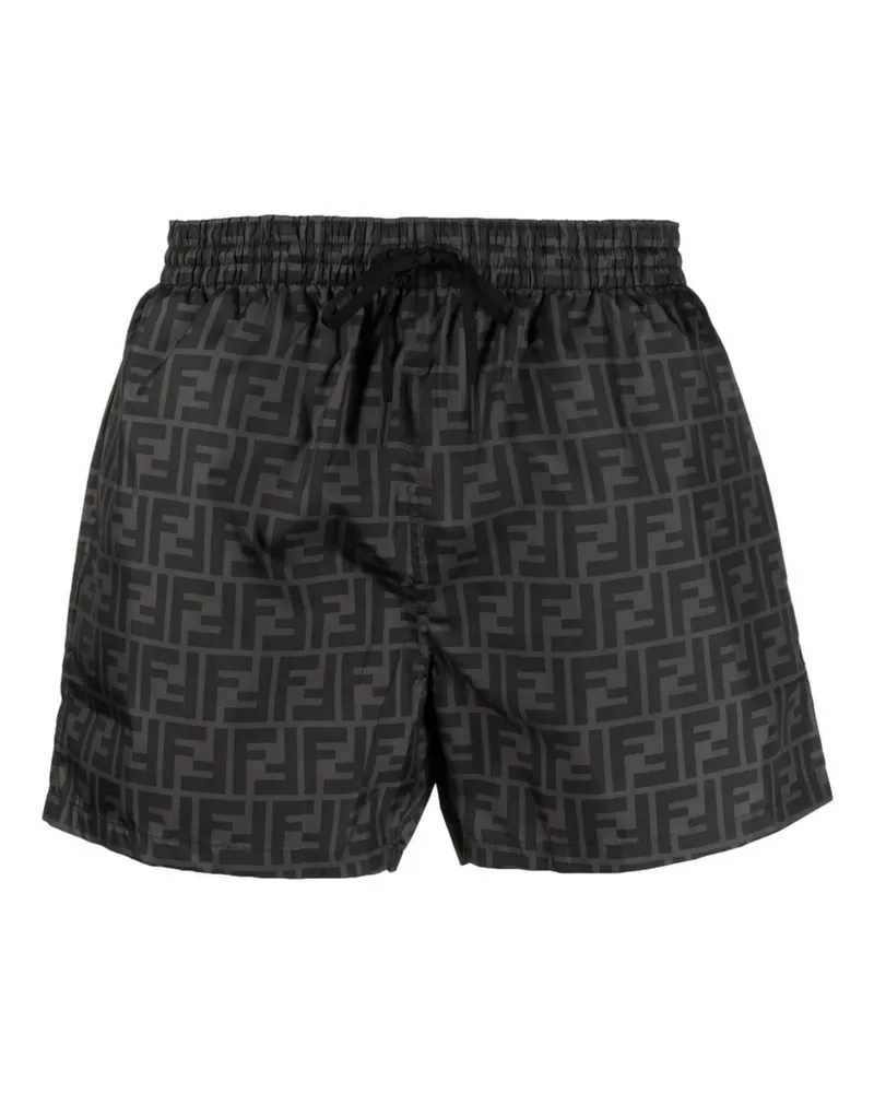 Fendi FENDI FXB077A79F F0P9B BLACK+GREY Natural (Vegetable)->Cotton Black