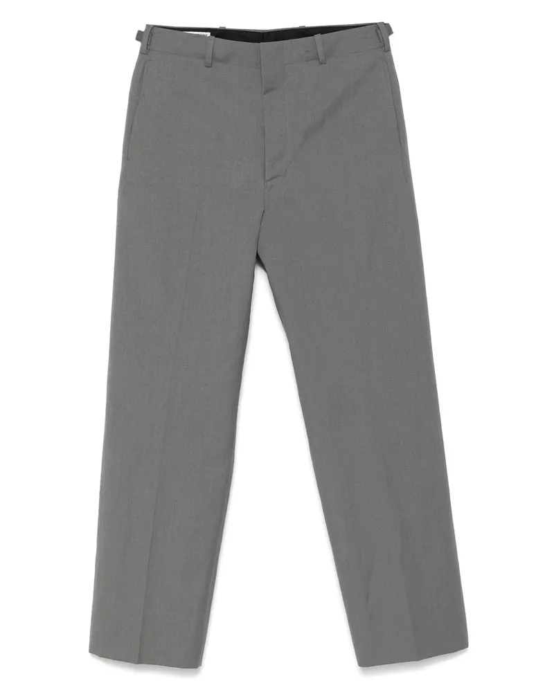 Kaptain Sunshine Pressed-crease Trousers Grey