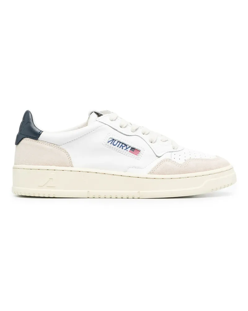 AUTRY Perforated Medalist Low Sneakers White