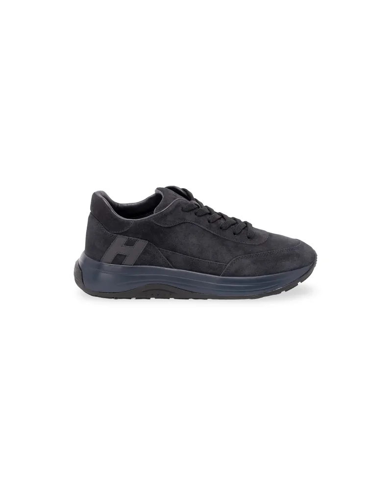 Hogan Hi-Light Suede Sneakers Blue