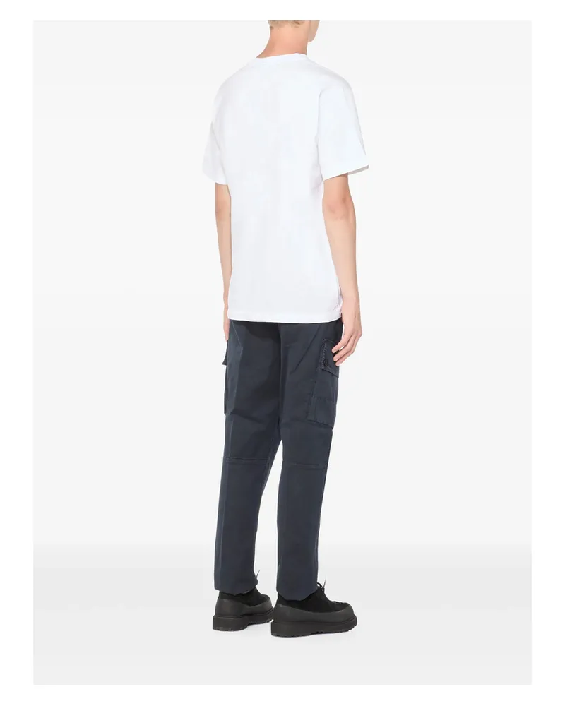 Stone Island Compass-patch T-shirt White