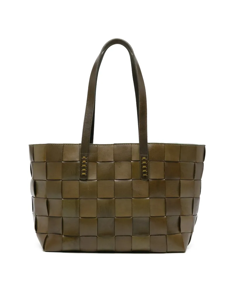 Dragon Diffusion Woven Tote Bag Green