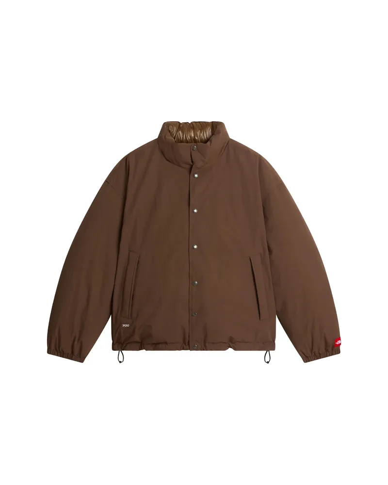 The North Face Red Box High-neck Down Jacket Brown