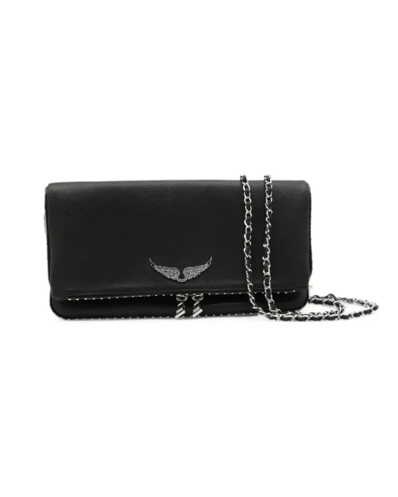 Zadig & Voltaire Rock Studs Clutch Black