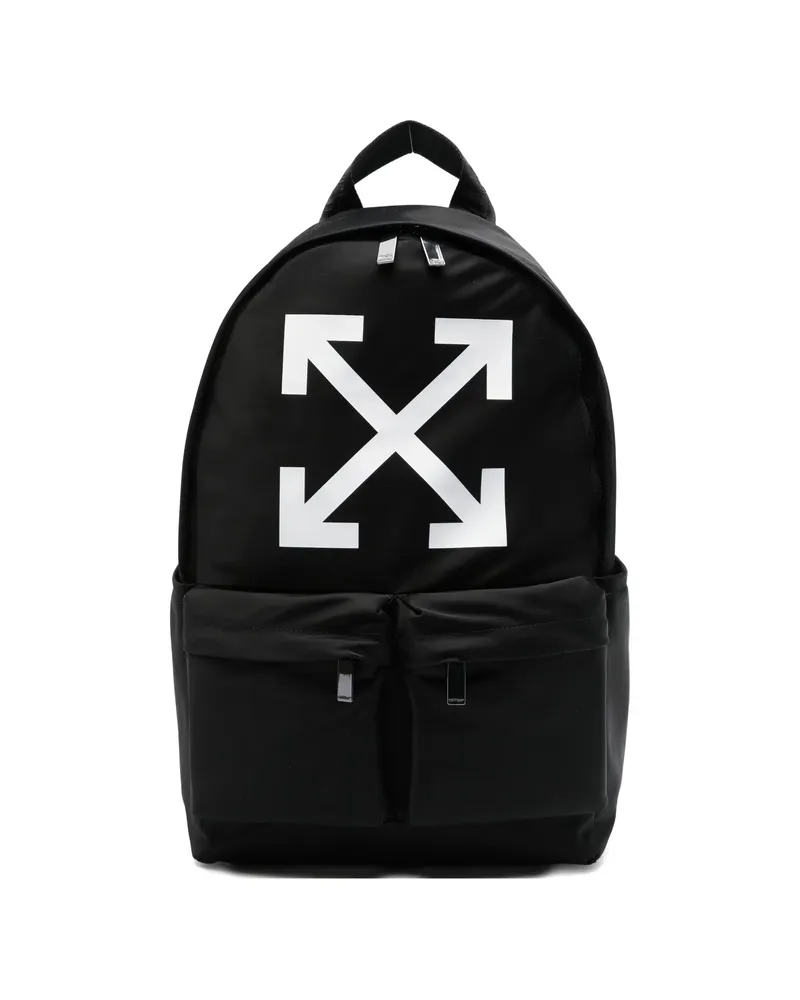 OFF-WHITE Arrow-print Backpack Black