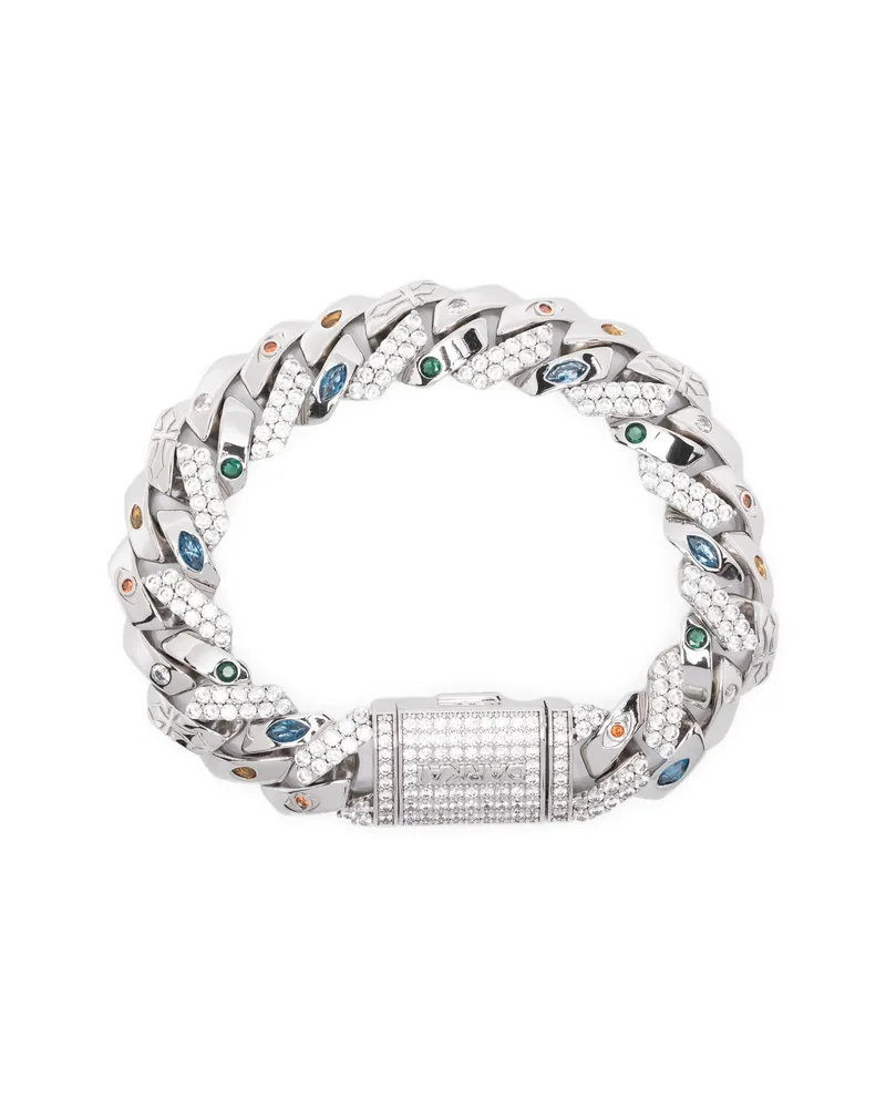 DARKAI Prong-pavé Bracelet Silver