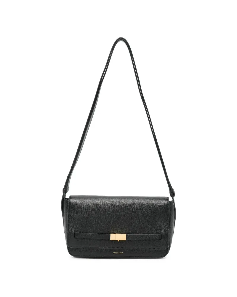 DeMELLIER The New York Leather Crossbody Bag Black