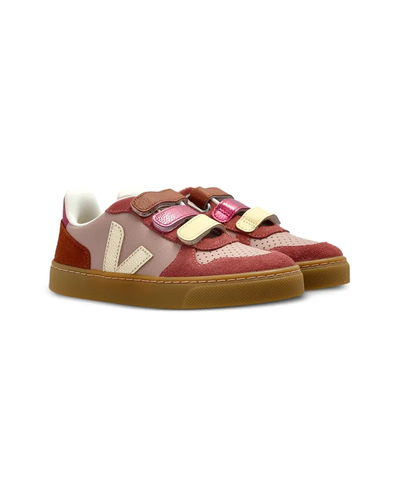 VEJA V-10 Touch-strap Sneakers Pink