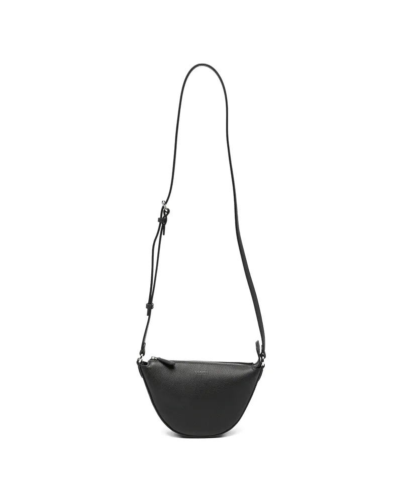 Fendi Mini Melon Half-moon Messenger Bag Black